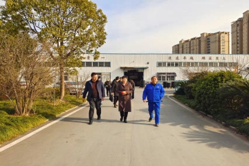 Anqing City Market Supervision Bureau Director Wang Aiping visited our company to investigate intellectual property work
